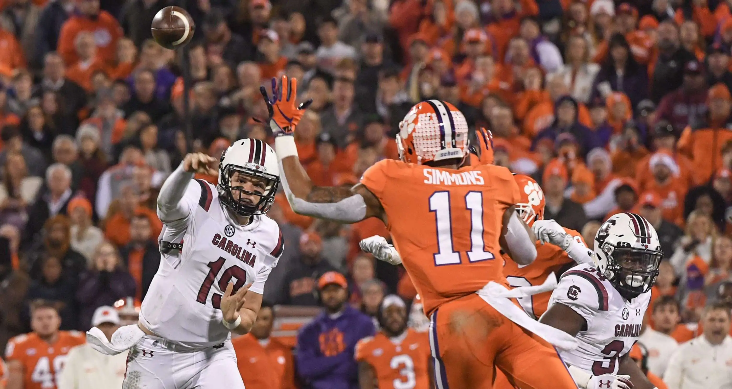 South Carolina Gamecocks-brutal 2019 schedule-Jake Bentley-Will Muschamp-Bryan Edwards-Javon Kinlaw-