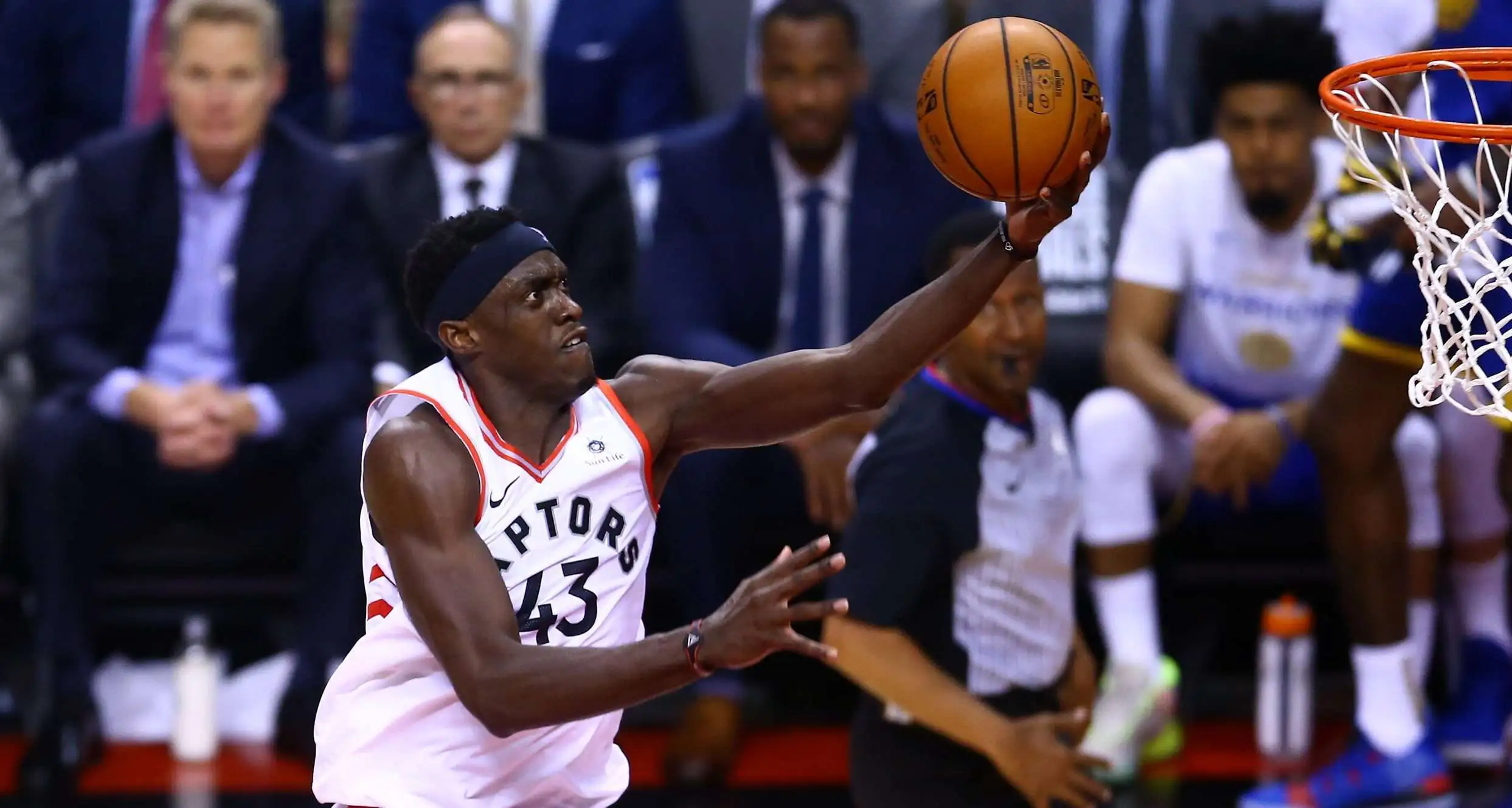 Pascal Siakam-Toronto Raptors-NBA Finals-Golden State Warriors-Steph Curry-