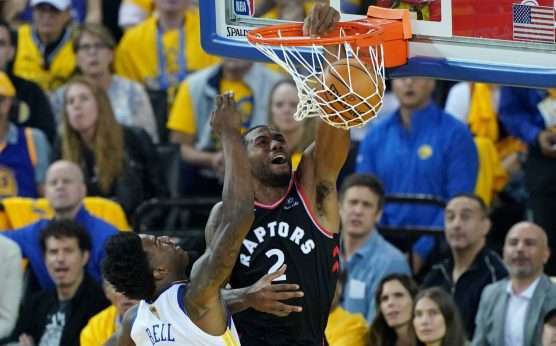 Kawhi Leonard-NBA Finals-Toronto Raptors-Golden State Warriors-Kyle Lowry-Steph Curry-Game 3-