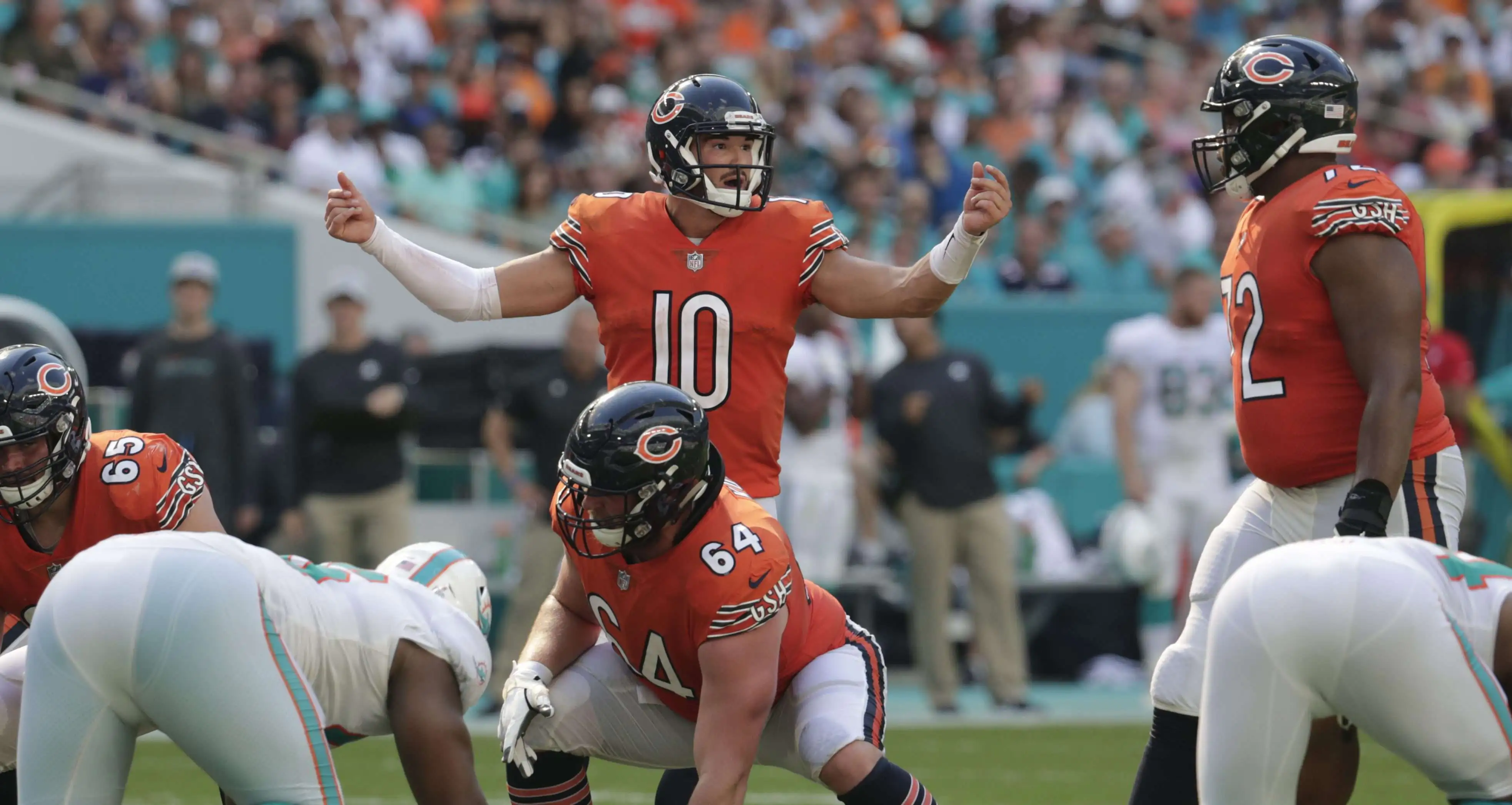 Mitchell Trubisky-Chicago Bears-2019 NFL Season Win Totals-Julian Edlow-New England Patriots-Tom Brady-Bill Belichick-Oakland Raiders-Antonio Brown-