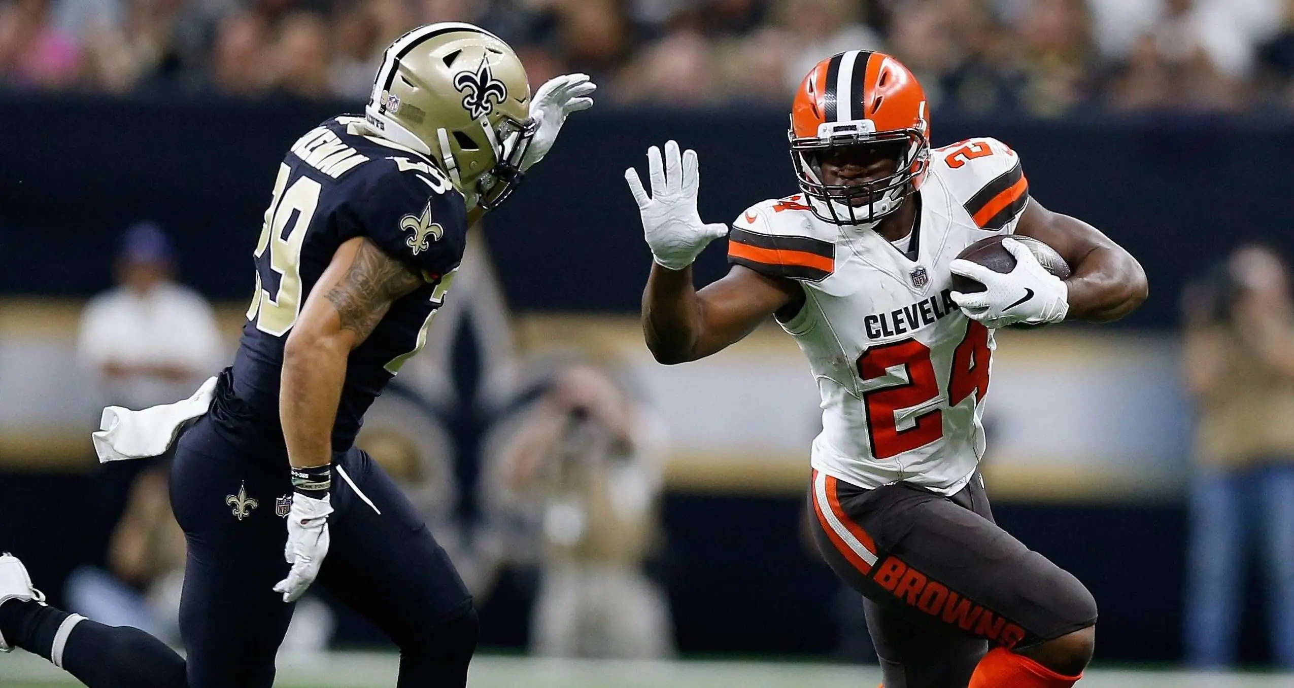 Jameis Winston-Nick Chubb-N'Keal Harry-NFL longshot prop bets-Bruce Arians-New England Patriots-Josh Gordon-