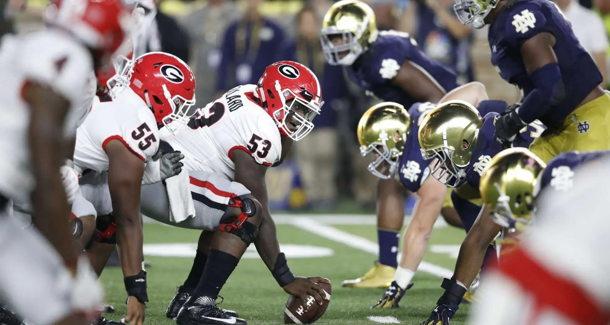 Julian Edlow-college football picks-Georgia Bulldogs vs. Notre Dame-Utah at USC-Zack Moss-
