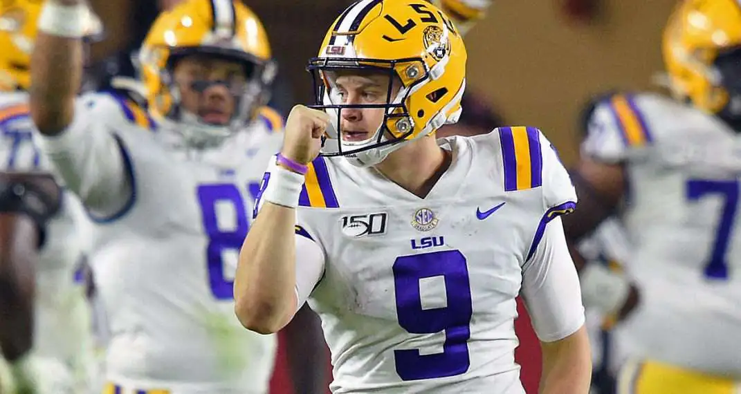 college football futures-odds to win 2019 CFP-LSU Tigers football-Joe Burrow-LSU, Ohio State 2/1 co-favorites to win CFP-2019 College Football Playoff-Ohio State Buckeyes football-