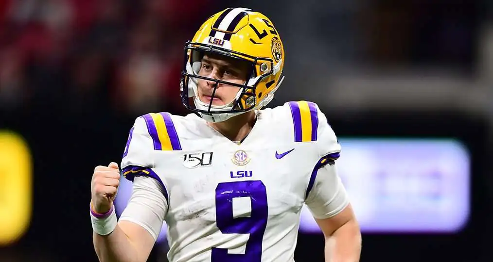 Joe Burrow-LSU Tigers-Julian Edlow's picks-Clemson Tigers-2019 CFP semifinals-