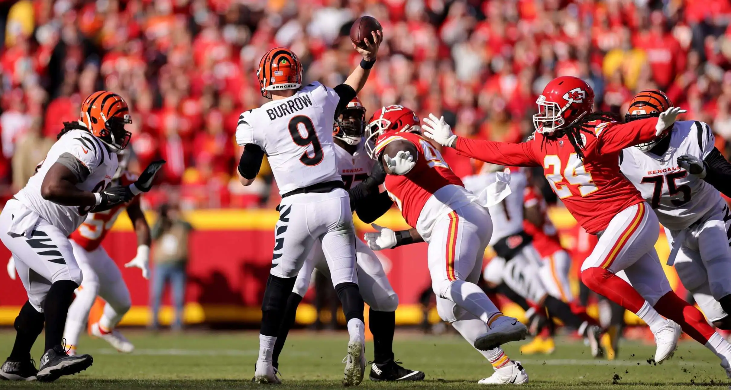 Edwards likes Bengals -125 on ML at Kansas City