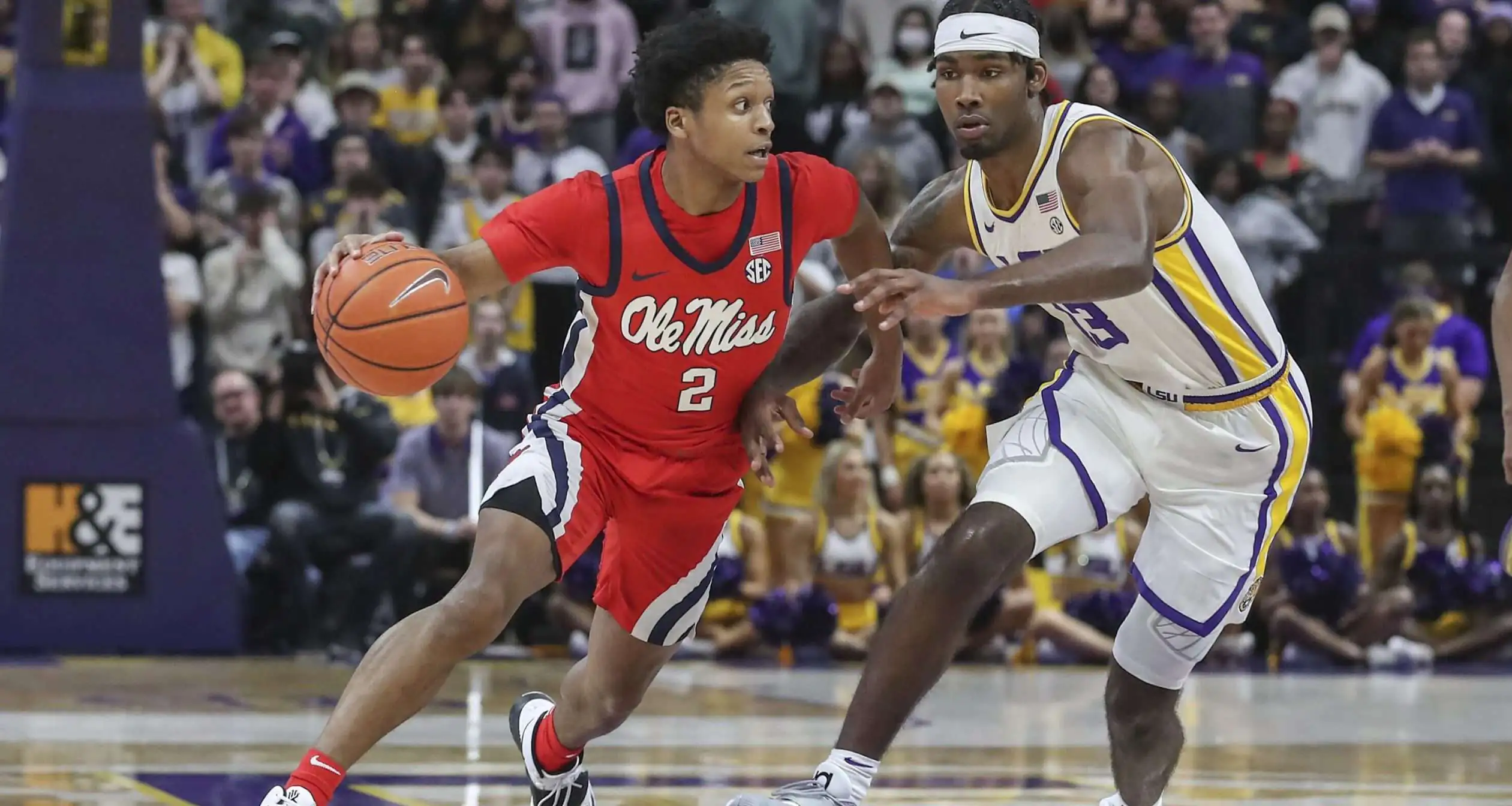 Ole Miss guard Daeshun Ruffin steps away from team