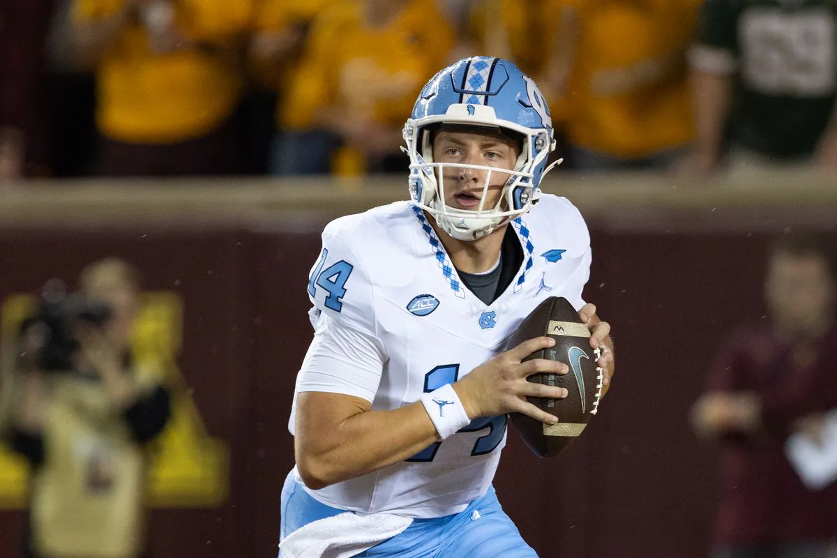 UNC QB Max Johnson out for the season