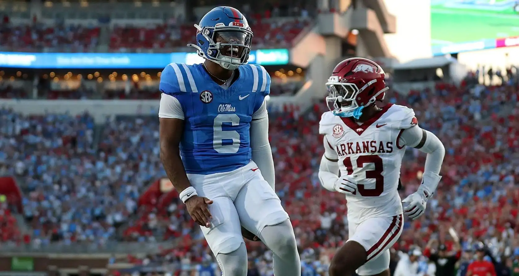 Oregon, Ole Miss are double-digit favorites
