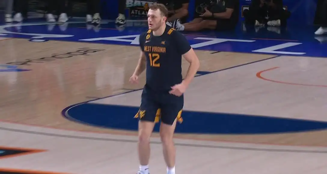 WVU’s DeVries out indefinitely with upper body injury